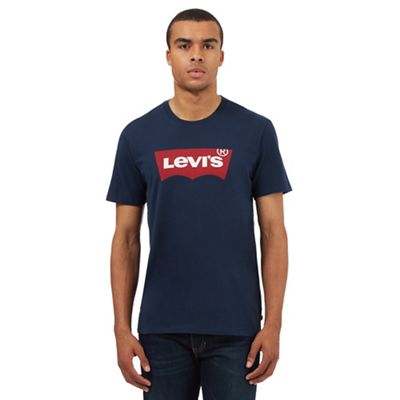 Levi's Navy classic batwing logo t-shirt